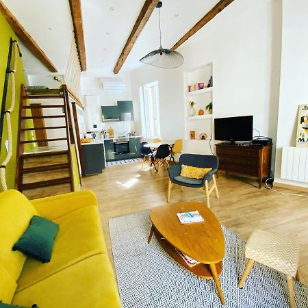 Vaste Et Charmant Loft Climatise Au Coeur De Marsilia Exterior foto