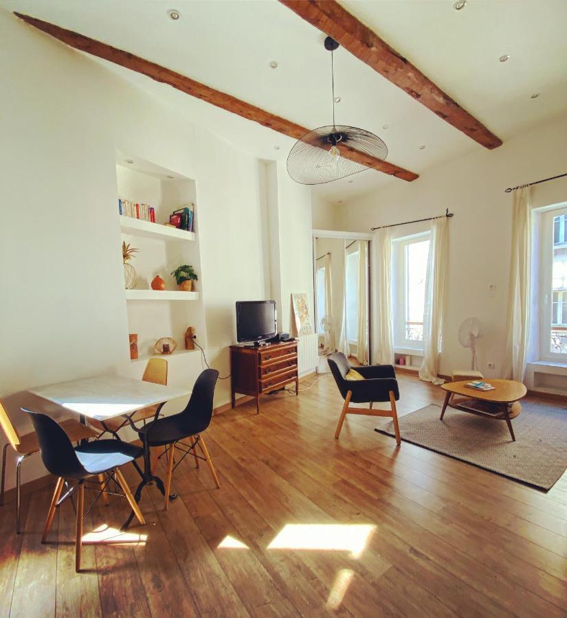 Vaste Et Charmant Loft Climatise Au Coeur De Marsilia Exterior foto