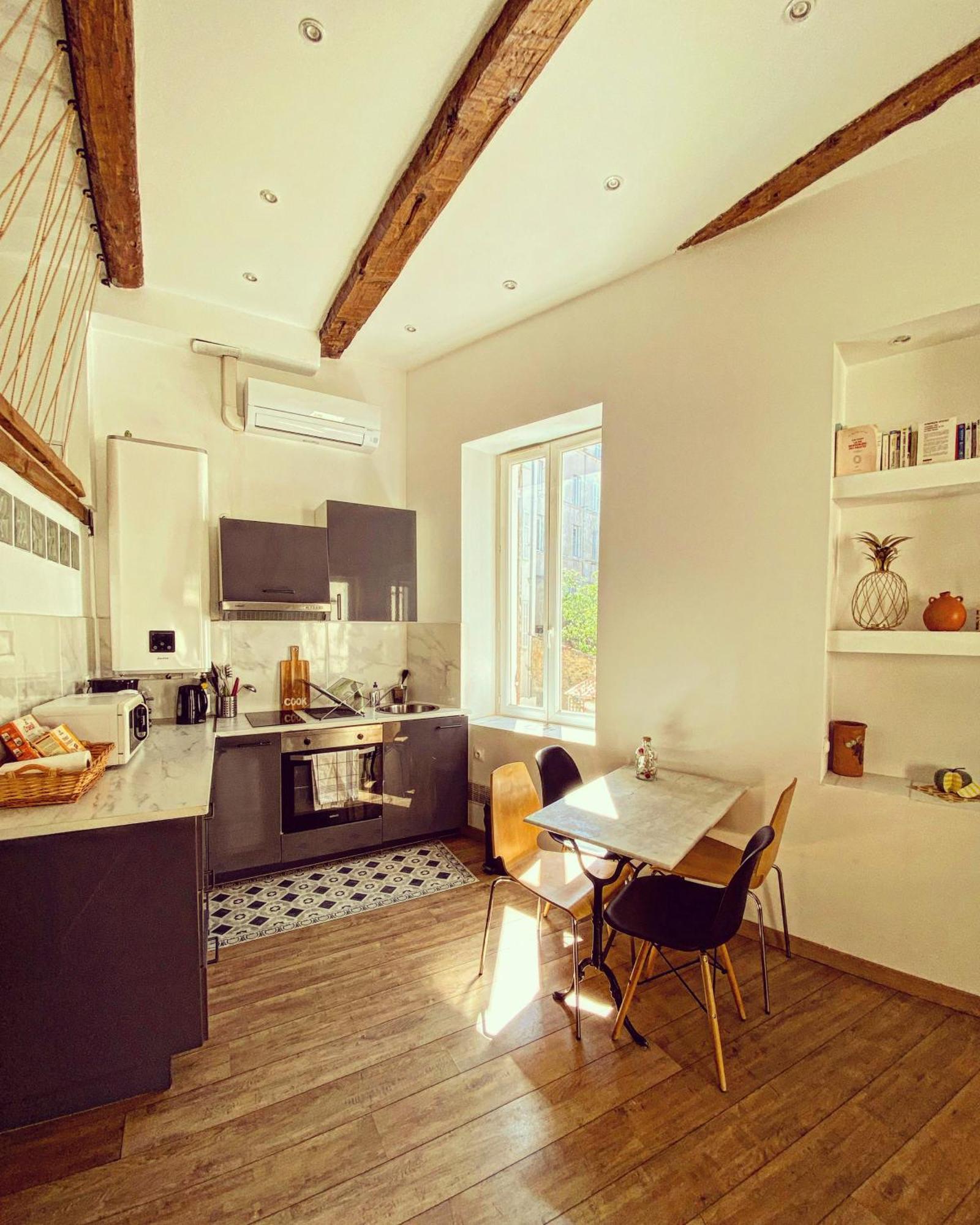 Vaste Et Charmant Loft Climatise Au Coeur De Marsilia Exterior foto